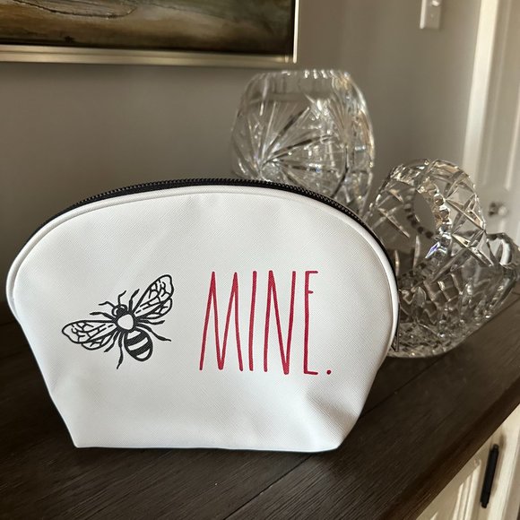 Rae Dunn "BEE MINE" Cosmetic Bag - Picture 2 of 3